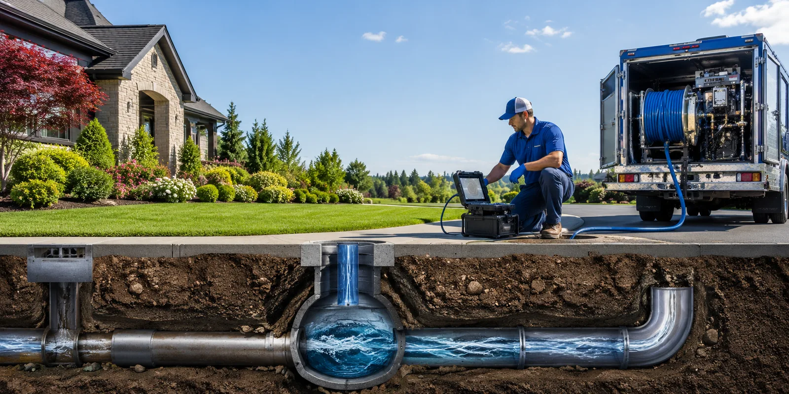 Drainage restoration information for Winchester, KS